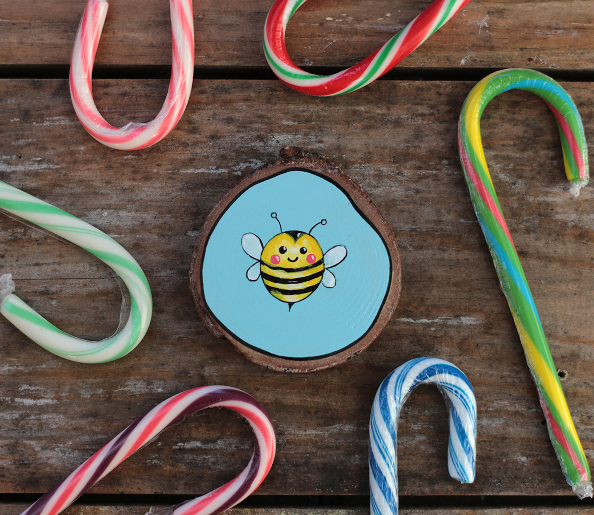 Bumble Bee Personalized Ornament Gift at The Weed Patch